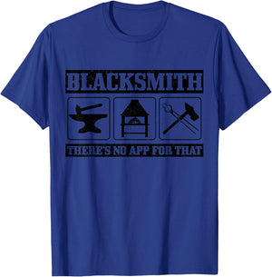 Blacksmith Blacksmith Forge Funny Gift T-Shirt - T-Shirt | Royal