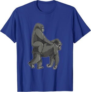 Ride Wife Gorilla Meme Funny Monkey Memes T-Shirt - T-Shirt | Royal