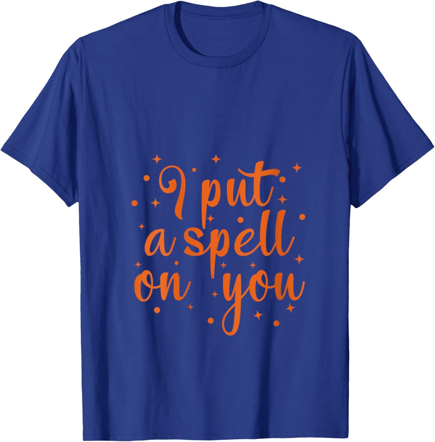 I Put A Spell On You Halloween Costume for Witch Women Girls V-Neck T-Shirt - T-Shirt | Royal
