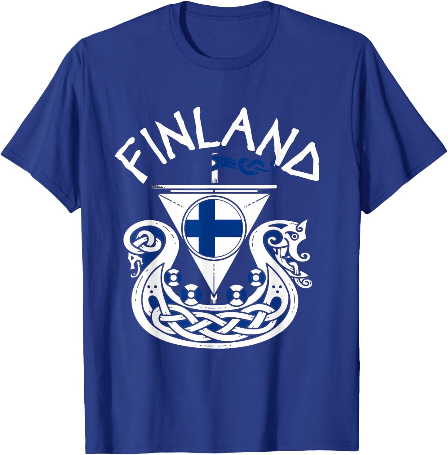 Viking Ship Finland T-Shirt - T-Shirt | Royal