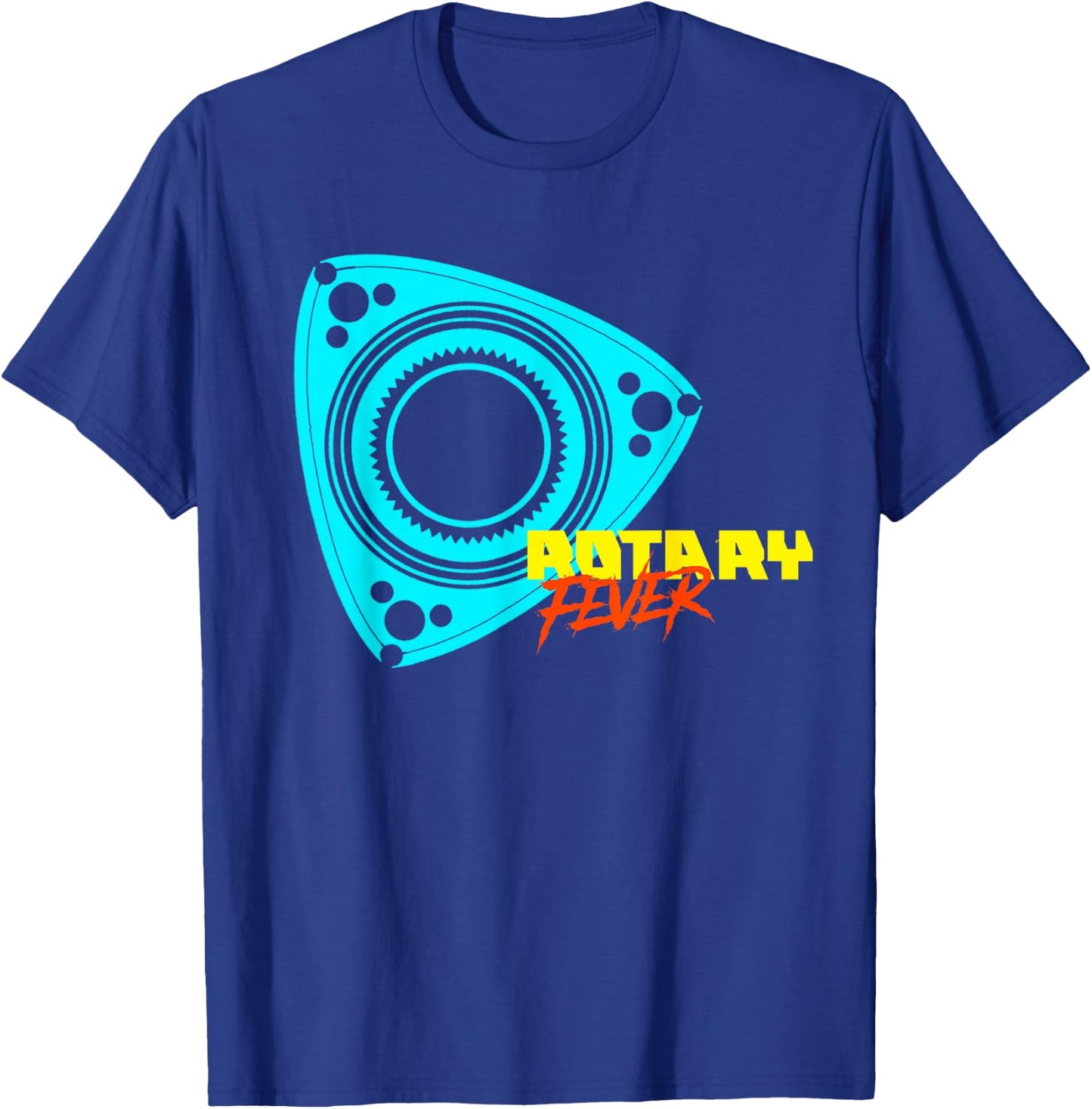Rotary Fever Rotary Engine T-Shirt - T-Shirt | Royal