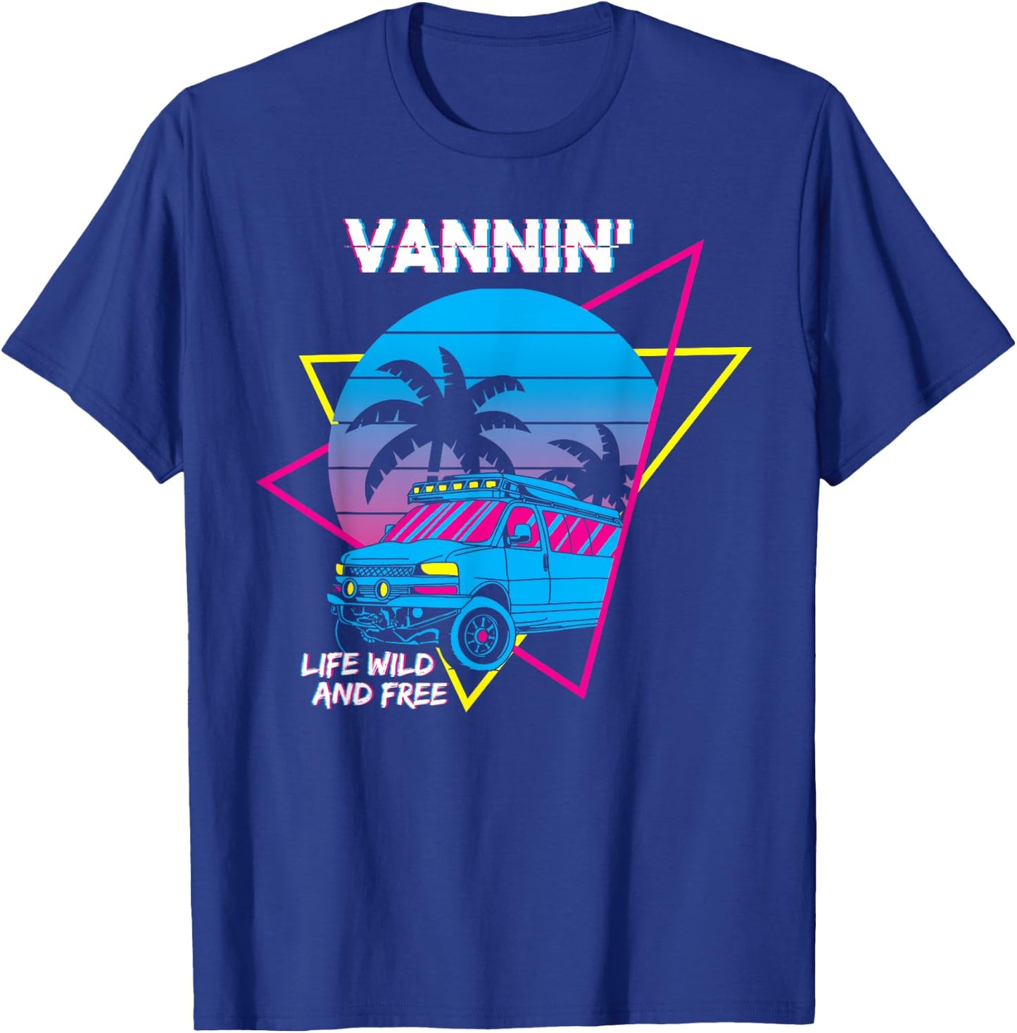 Vanlife Vannin - Vandweller Van Life Vannin T-Shirt - T-Shirt | Royal