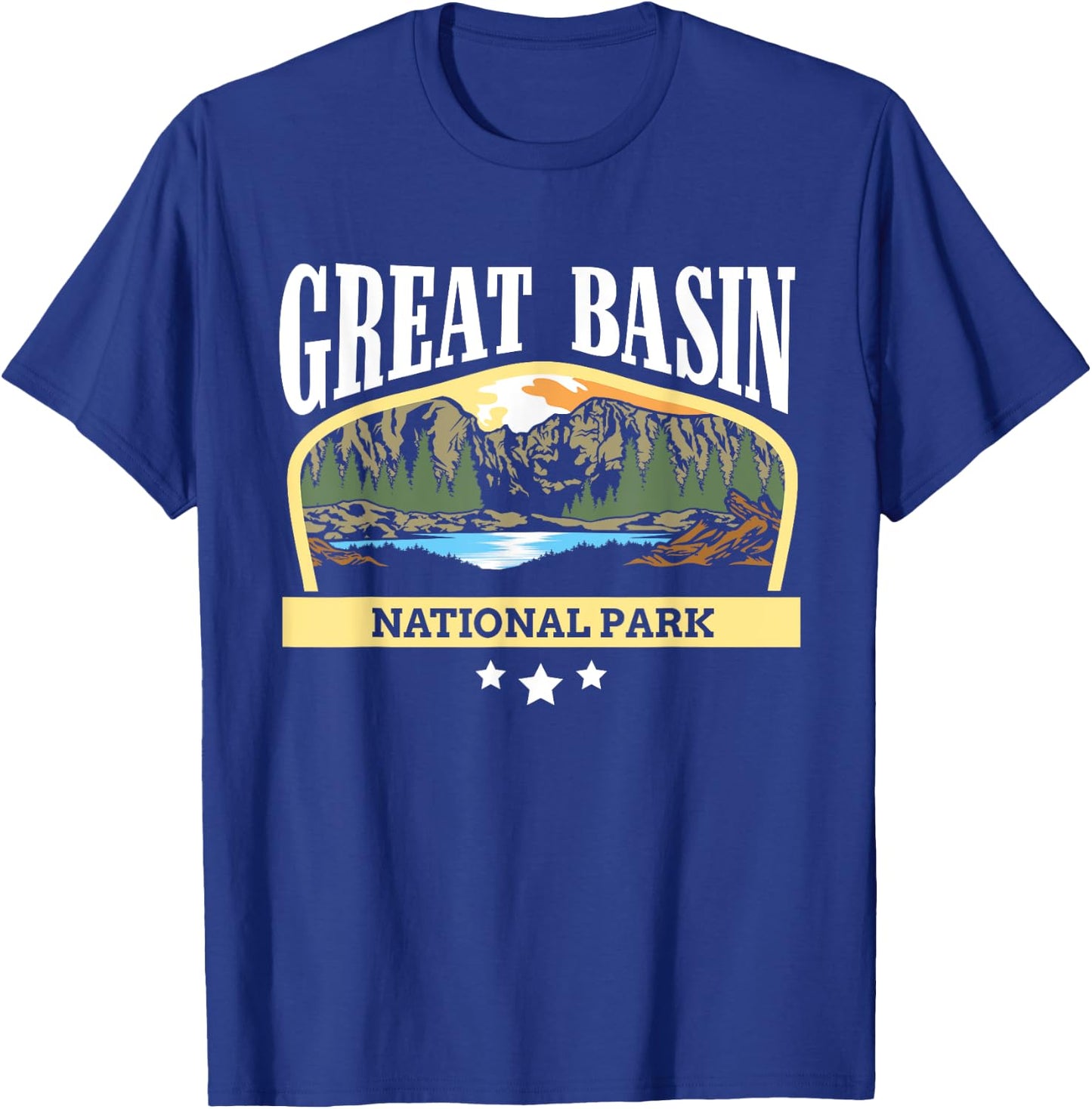 Great Basin National Park US USA Nevada T-Shirt - T-Shirt | Royal
