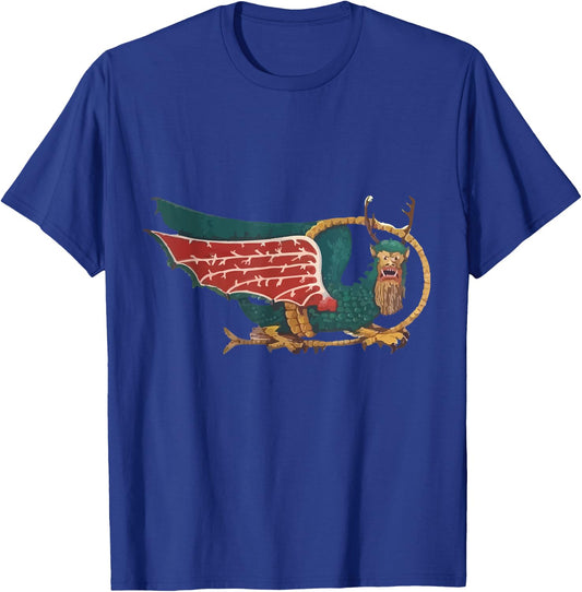 Indian Bird Piasa Dragon Lewis & Clark Expedition T-Shirt - T-Shirt | Royal