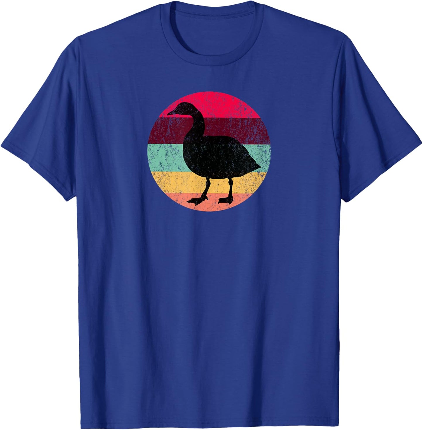 Goose Distressed Vintage Sunset T-Shirt - T-Shirt | Royal
