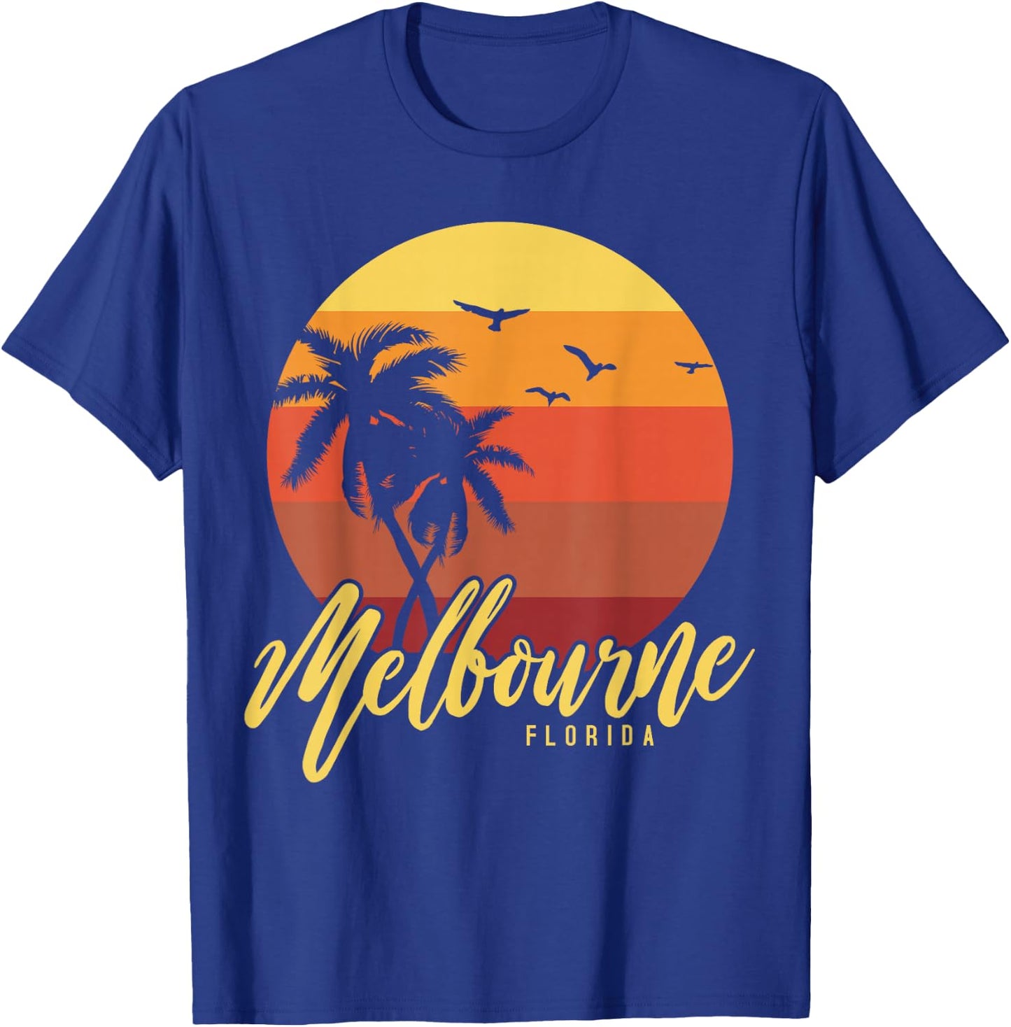 Melbourne Florida T-Shirt - T-Shirt | Royal