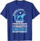 Funny Veterinarian Vet Receptionist Veterinary Receptionist Small T-Shirt - T-Shirt | Royal