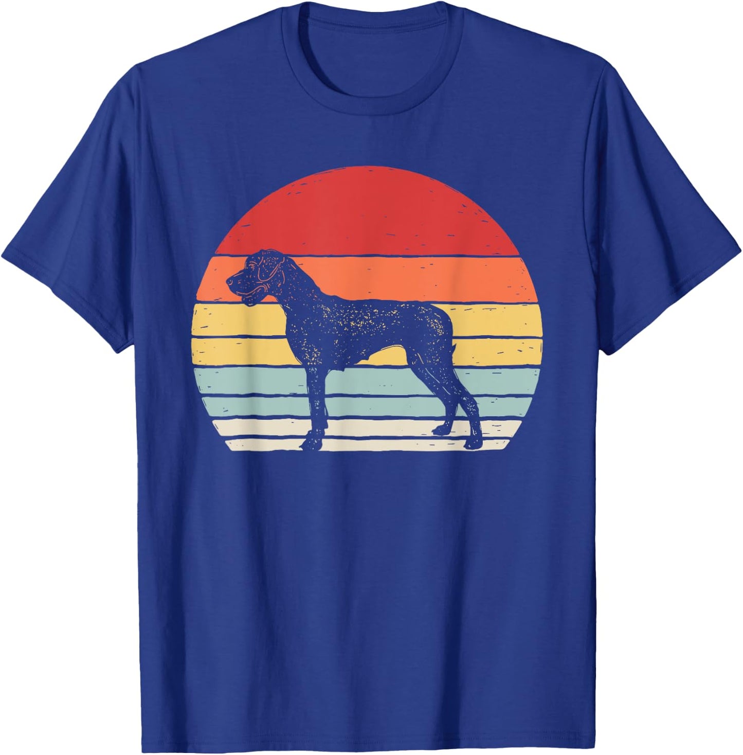 Vintage Retro Great Dane T-Shirt - T-Shirt | Royal