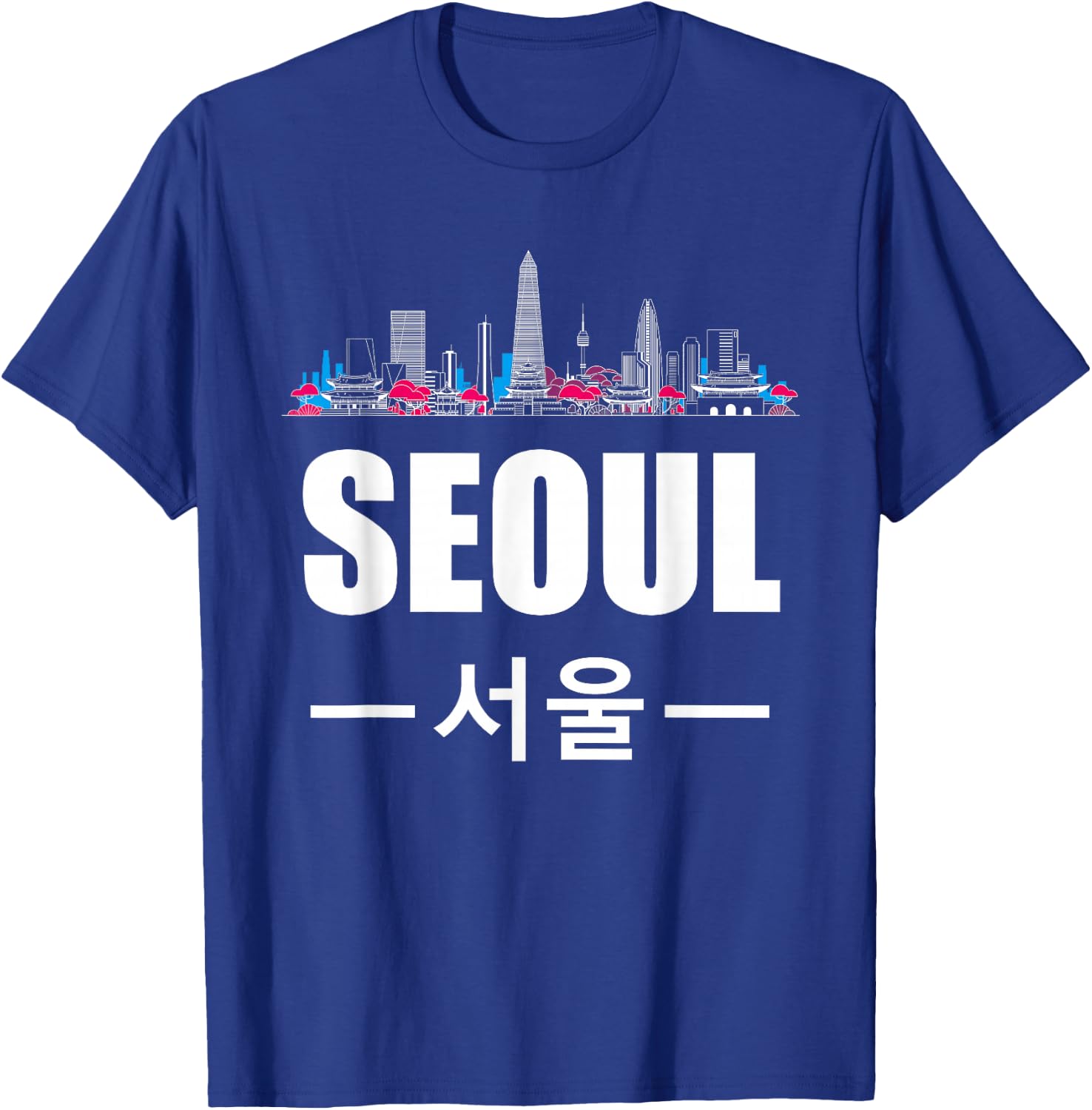 Seoul Kpop South Korea Korean Pop Gift T-Shirt - T-Shirt | Royal
