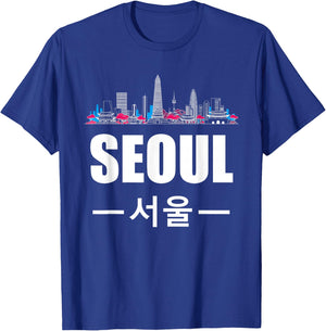 Seoul Kpop South Korea Korean Pop Gift T-Shirt - T-Shirt | Royal