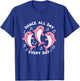 Dance All Day Cute Dolphin Dance Recitals Design T-Shirt - T-Shirt | Royal