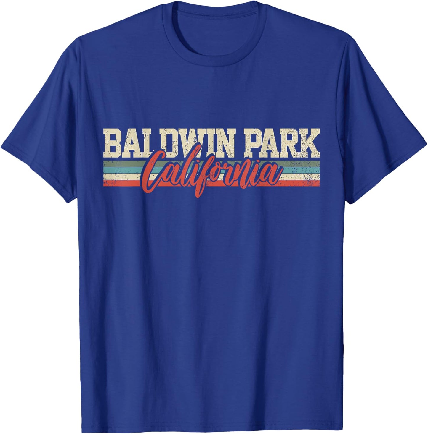 Baldwin Park California T-Shirt - T-Shirt | Royal
