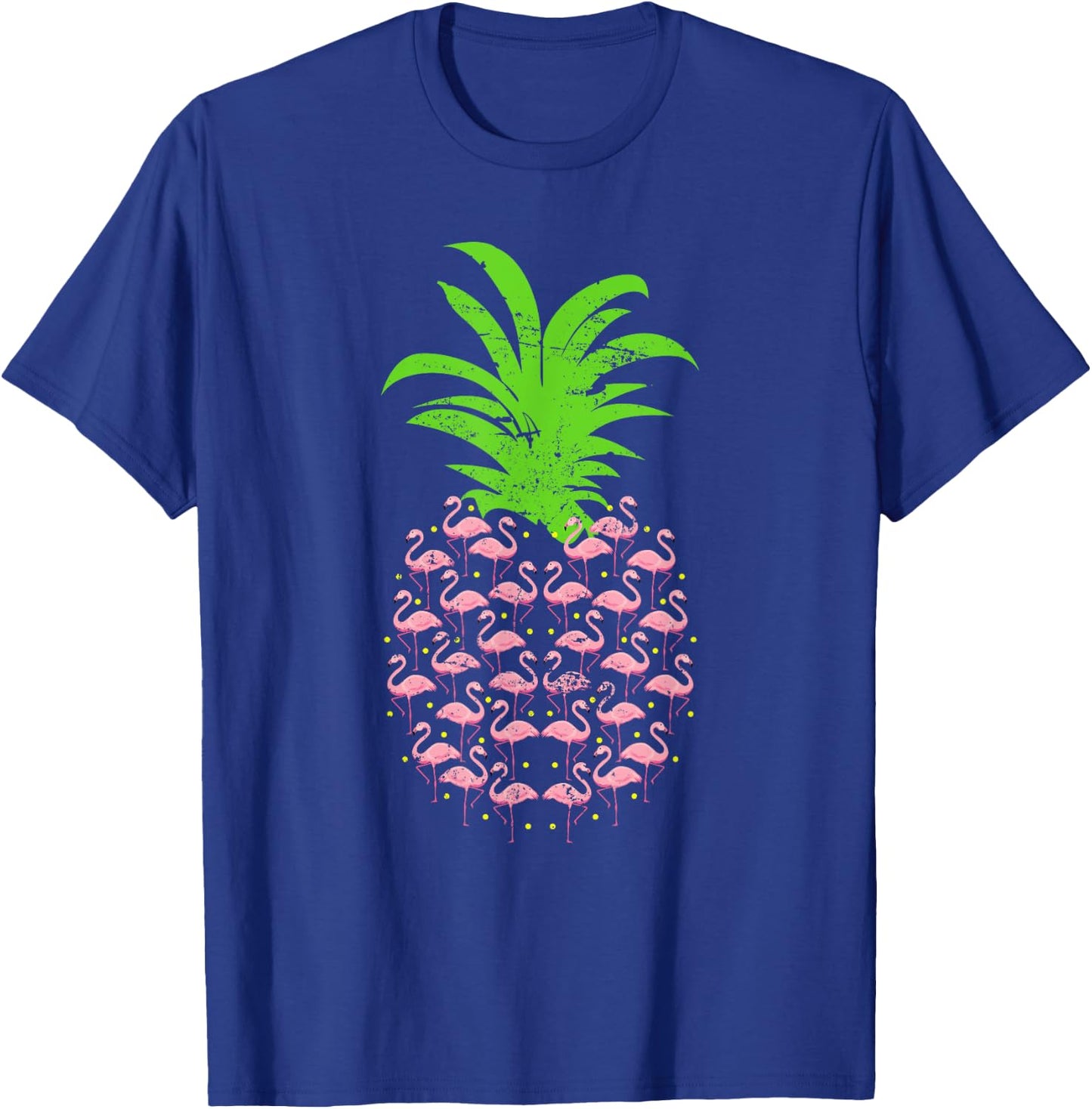 Pineapple Flamingo T-Shirt - T-Shirt | Royal