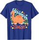 Grandpa Saurus Rex Dinosaur Kids T-Shirt - T-Shirt | Royal