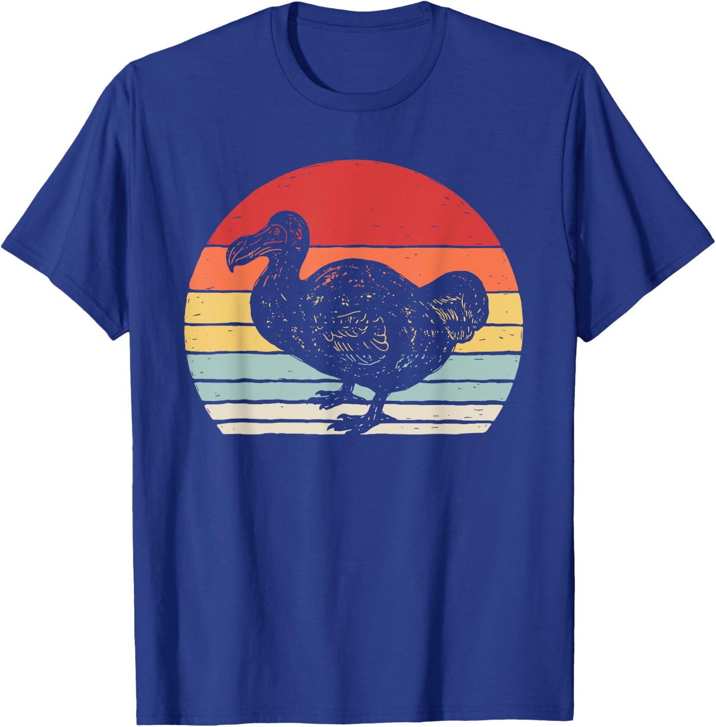 Vintage Retro Dodo Bird T-Shirt - T-Shirt | Royal