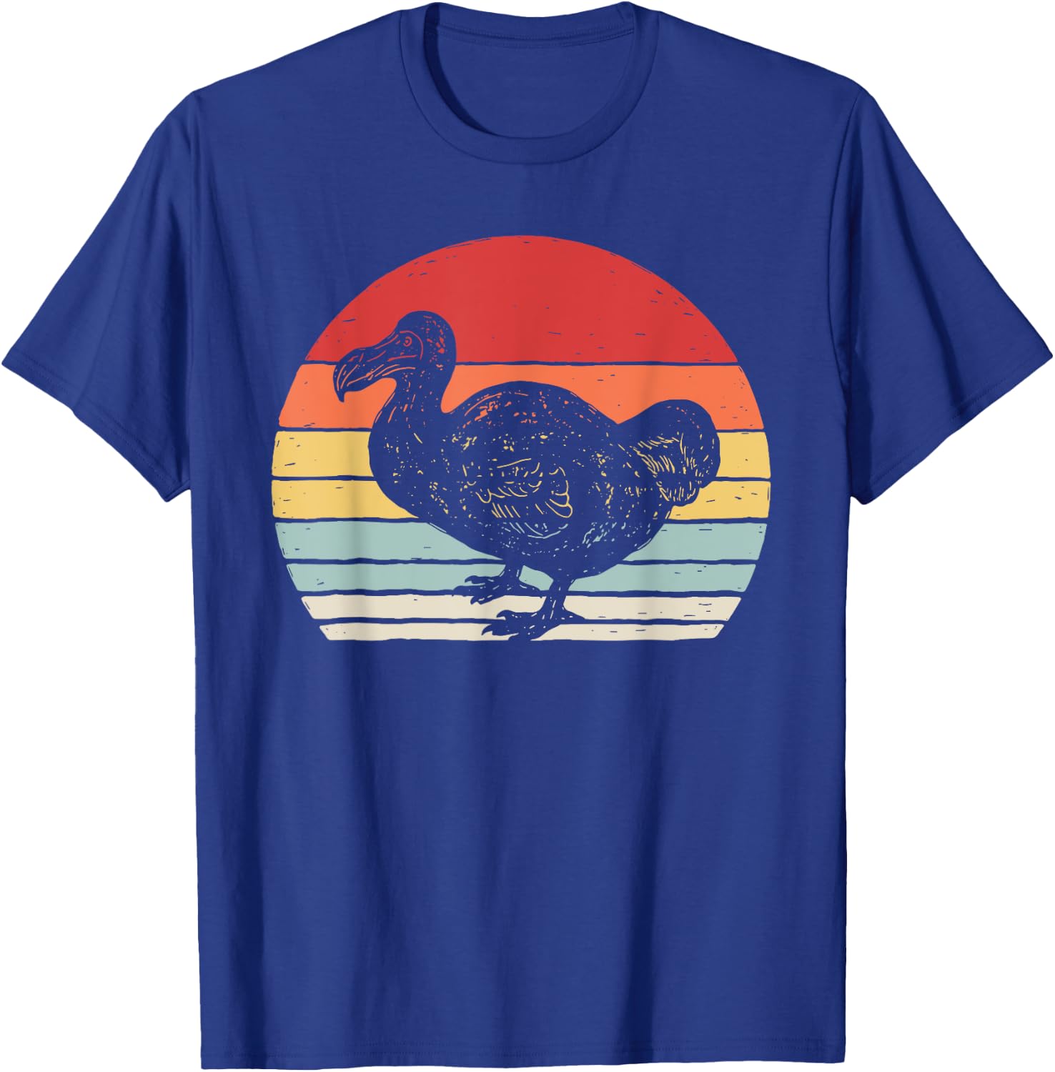 Vintage Retro Dodo Bird T-Shirt - T-Shirt | Royal
