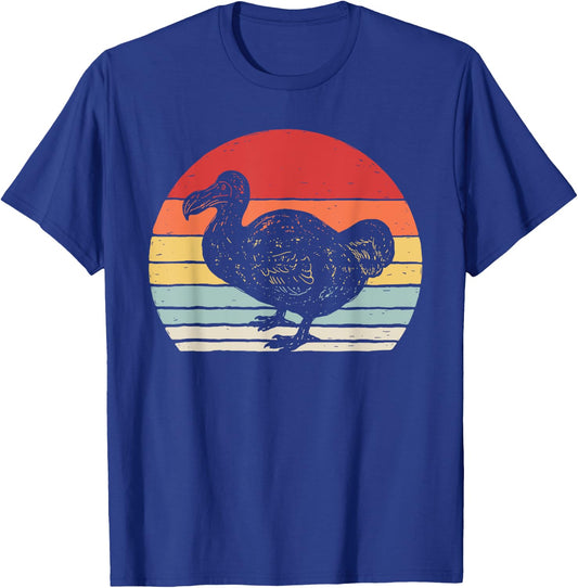 Vintage Retro Dodo Bird T-Shirt - T-Shirt | Royal