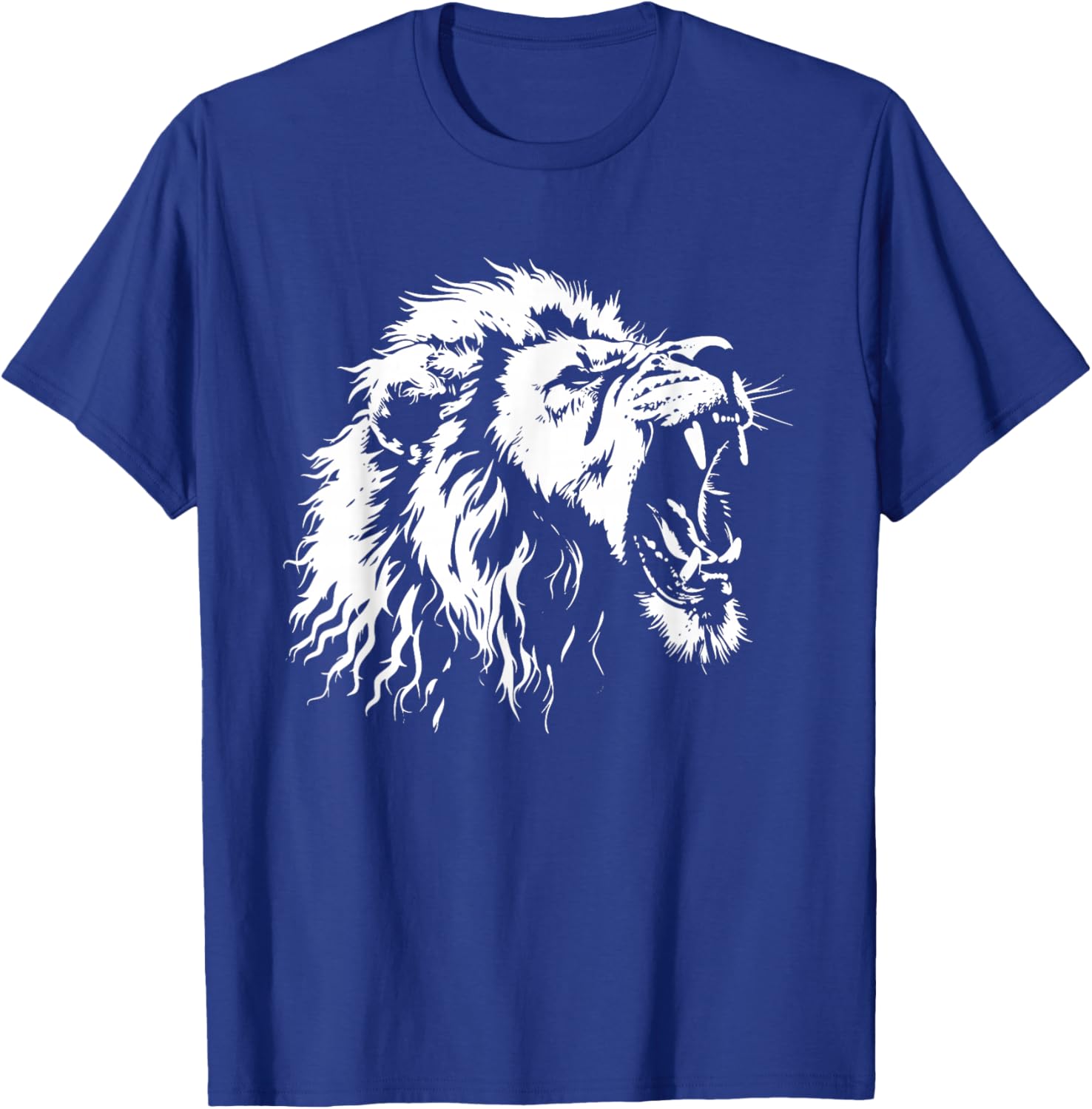 Lion Graphic T-Shirt - T-Shirt | Royal