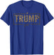Cute Trump Girl Heart Leopard Print Cheetah Print Trump 2024 T-Shirt - T-Shirt | Royal