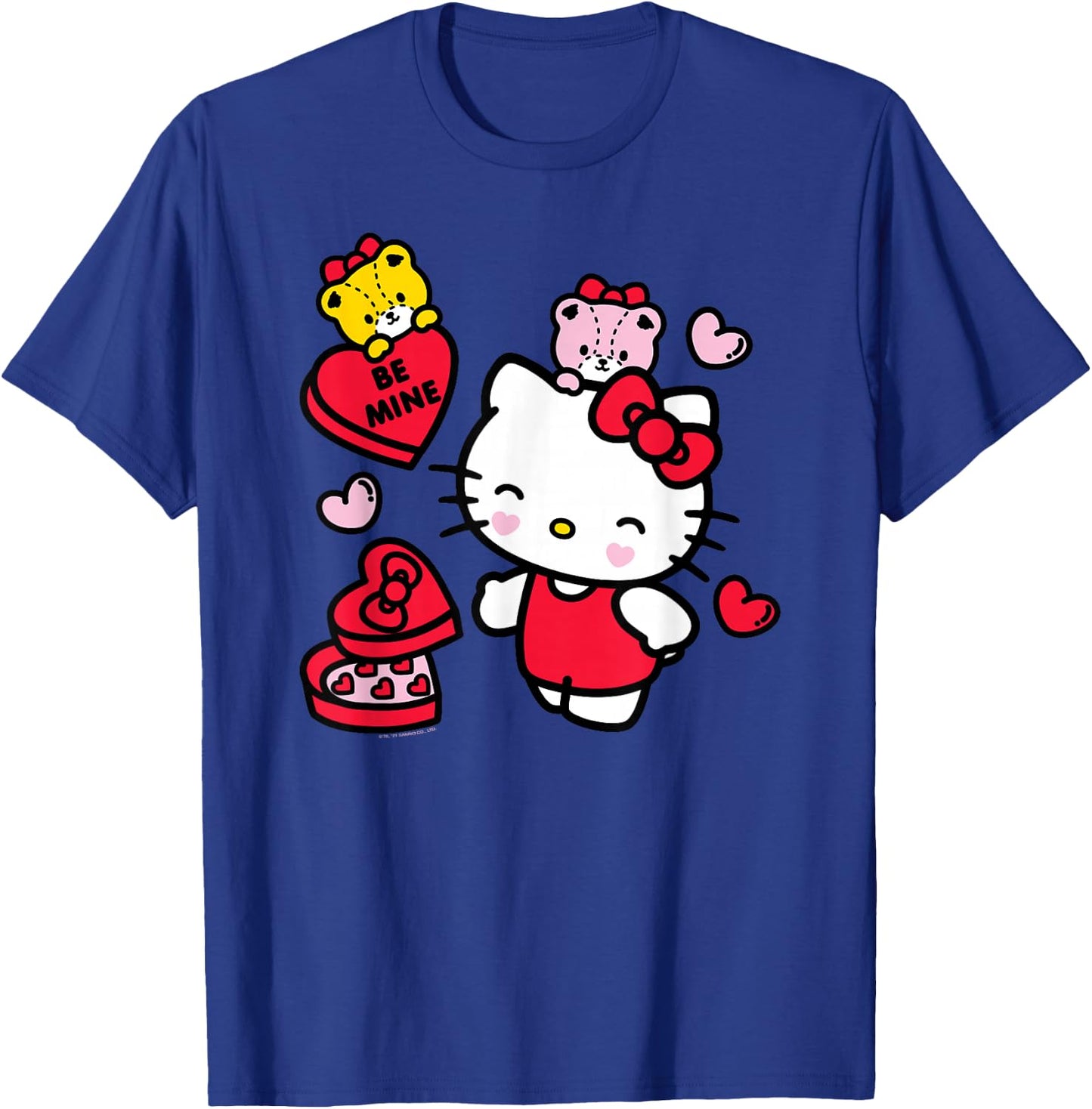 Hello Kitty Be Mine Candy Gifts Valentine's T-Shirt - T-Shirt | Royal
