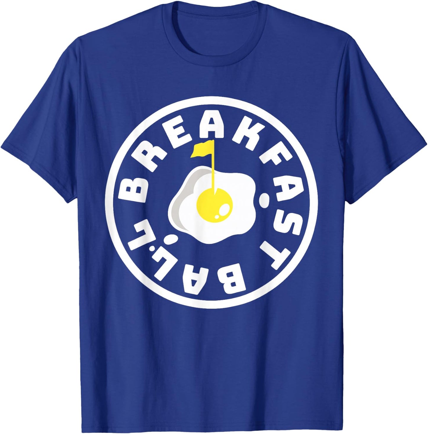 Breakfast Ball T-Shirt - T-Shirt | Royal
