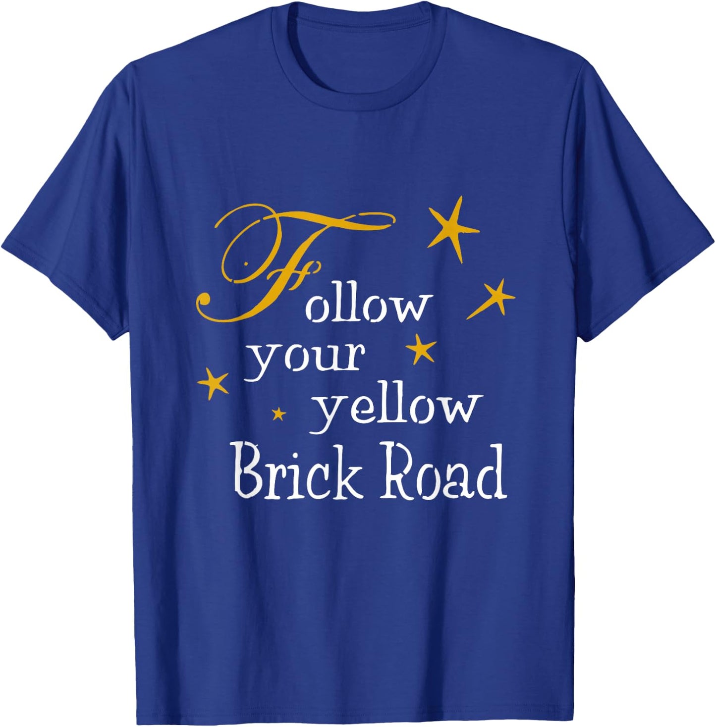 Follow Your Yellow Brick Road T-Shirt - T-Shirt | Royal