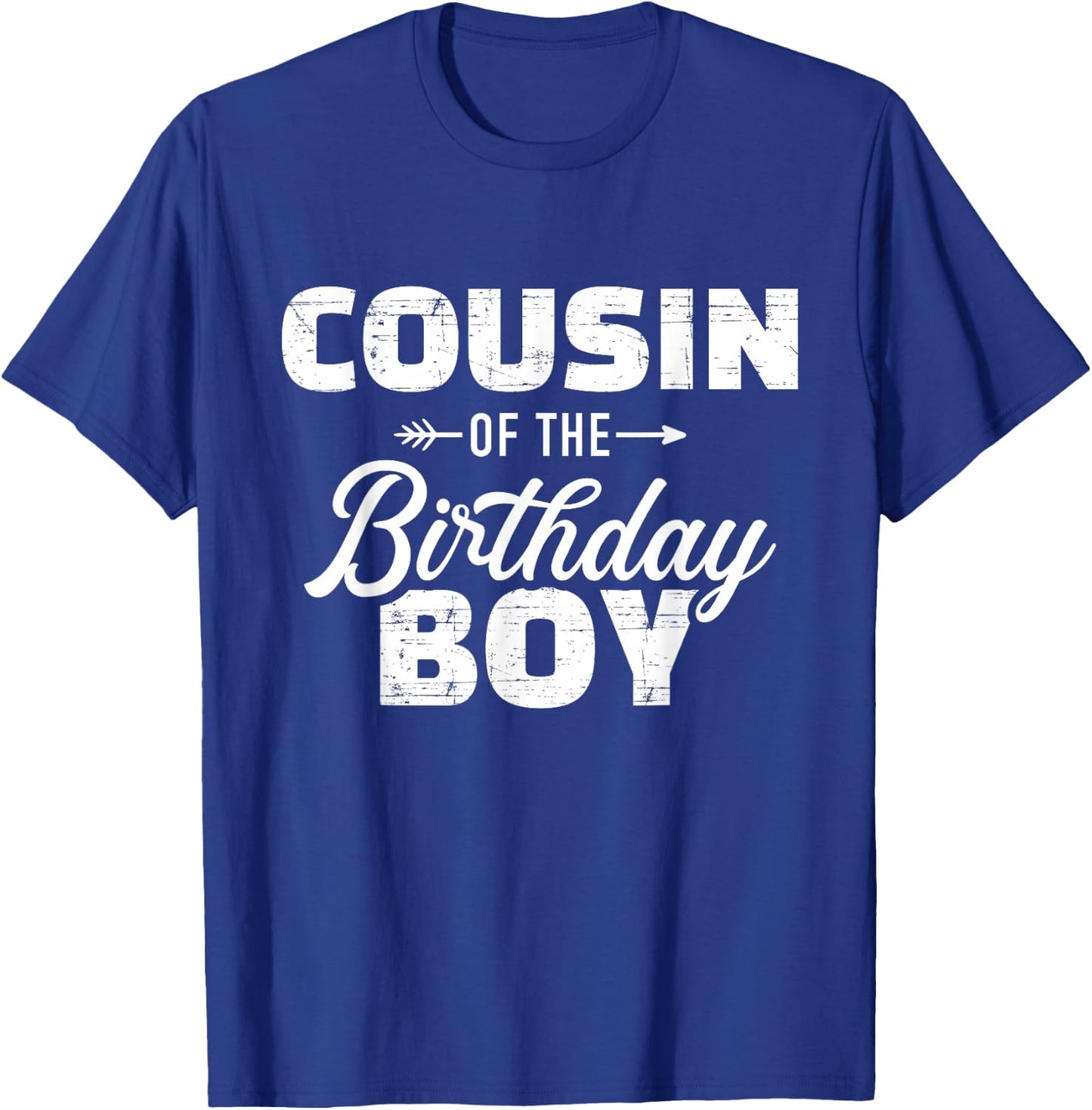 Cousin from Birthday Boy T-Shirt - T-Shirt | Royal