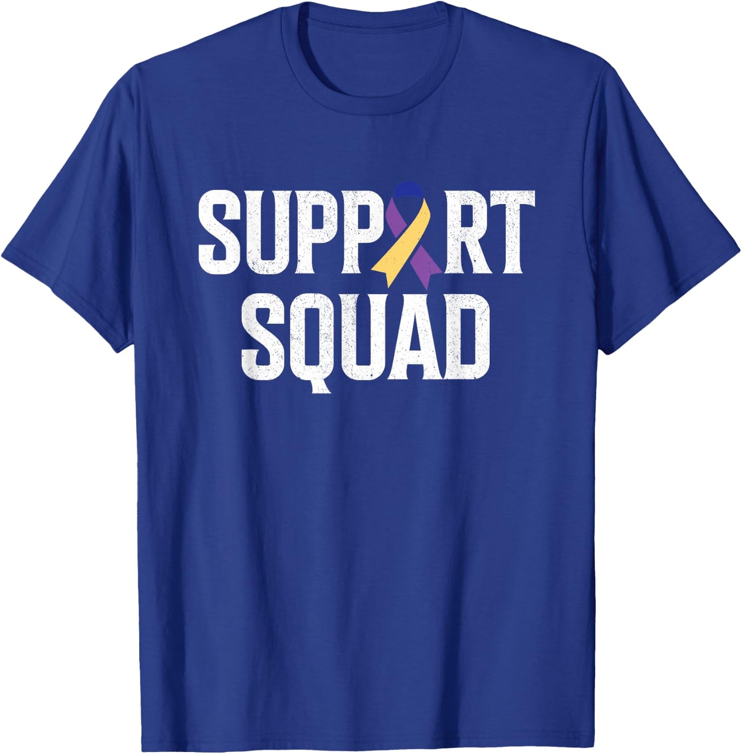 Bladder Cancer Support Squad Bladder Cancer Awareness T-Shirt - T-Shirt | Royal