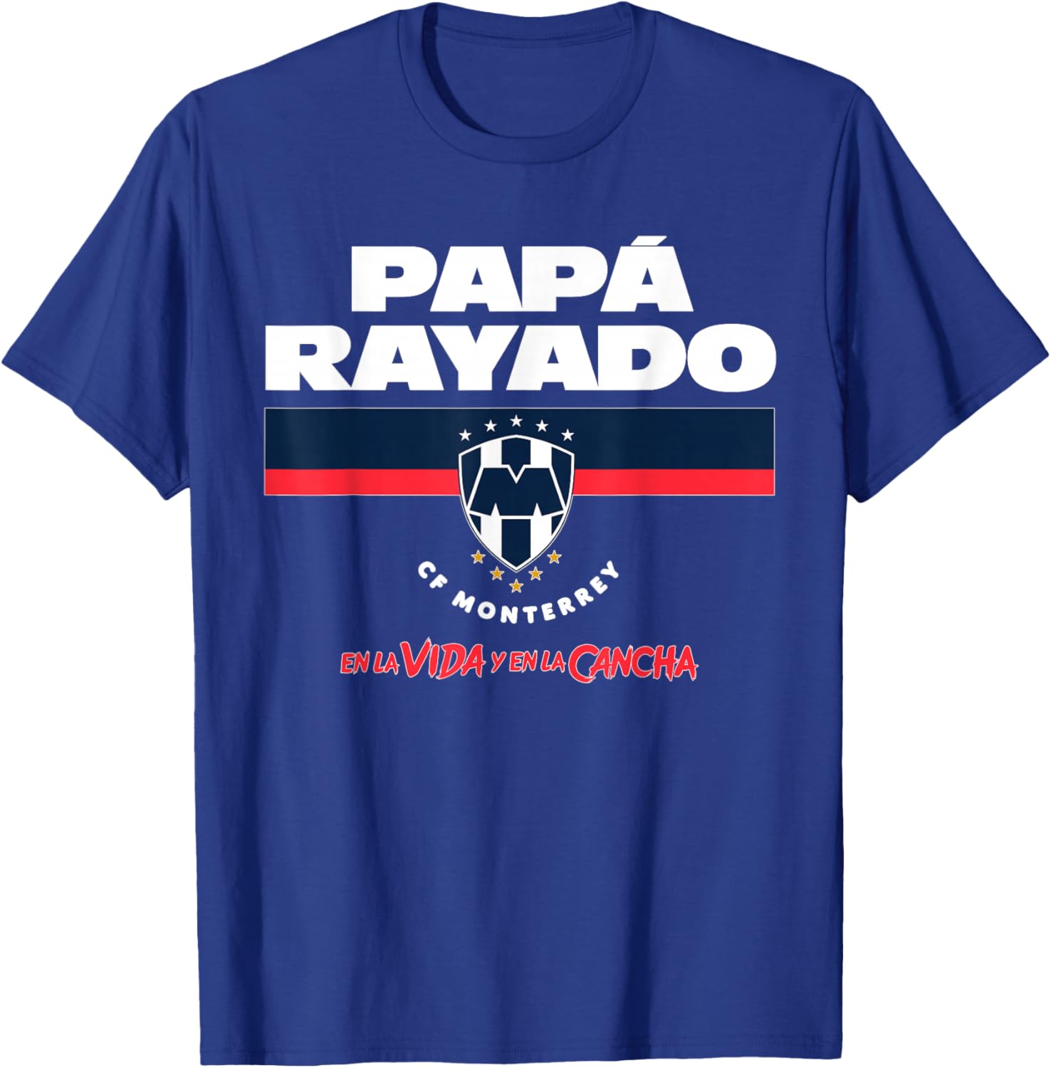 Monterrey Rayados Sports Collection this Father's Day! T-Shirt - T-Shirt | Royal