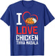 Chicken Tikka Masala Gift Indian Food T-Shirt - T-Shirt | Royal