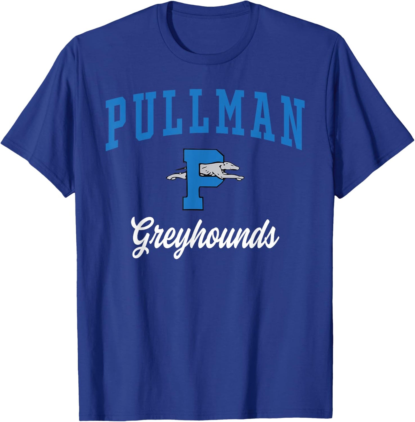 Pullman High School Greyhounds T-Shirt - T-Shirt | Royal