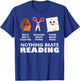 Nothing Beats Reading Book Librarian Across America Kids T-Shirt - T-Shirt | Royal