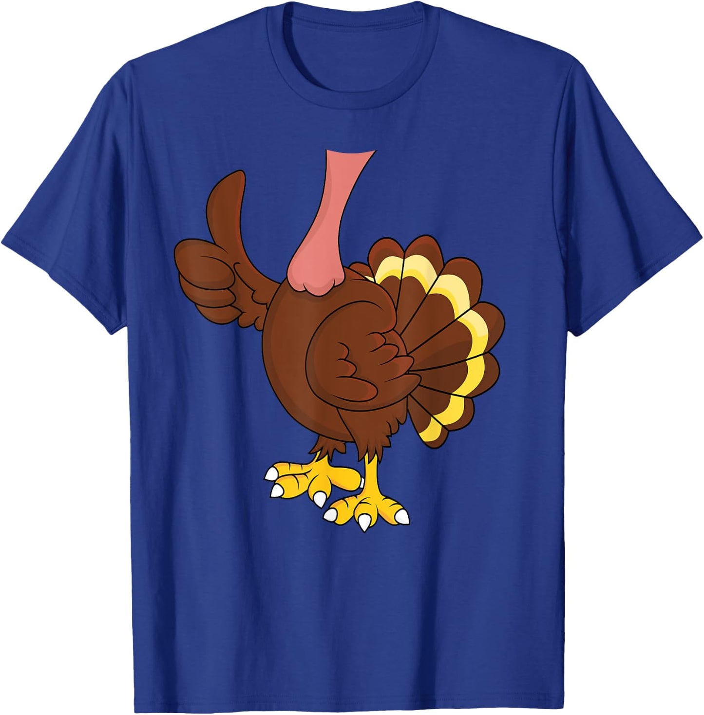 Turkey Adult Kids Men Women Turkey Costume Shirt T-Shirt - T-Shirt | Royal