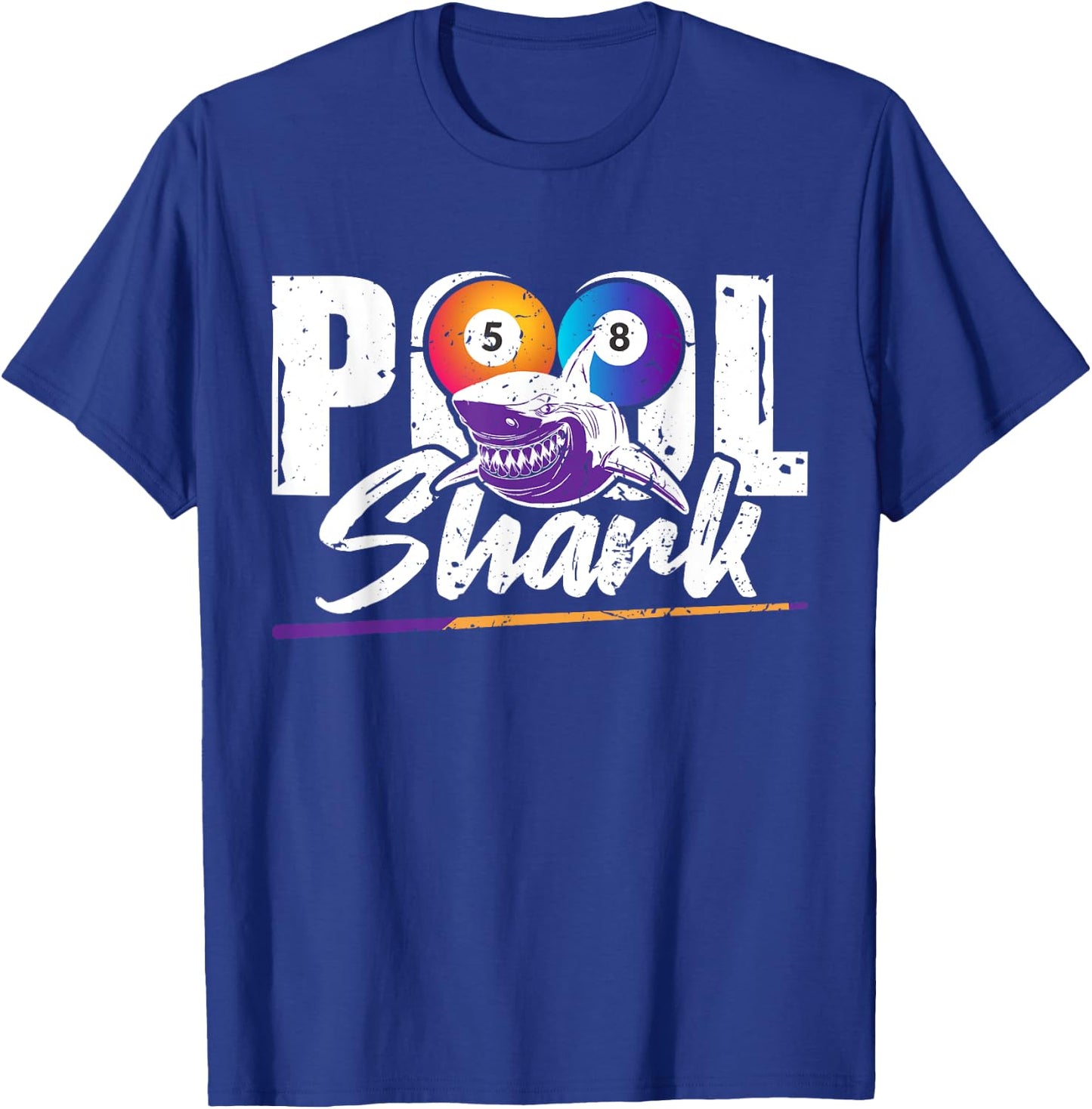 Pool shark – 8-ball pool Billiards T-Shirt - T-Shirt | Royal