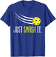 Pickle Ball Just Smash It Funny Pickleball Men Women Kids T-Shirt - T-Shirt | Royal
