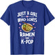 Ramen and K-Pop Graphic for Teen Girls Small T-Shirt - T-Shirt | Royal