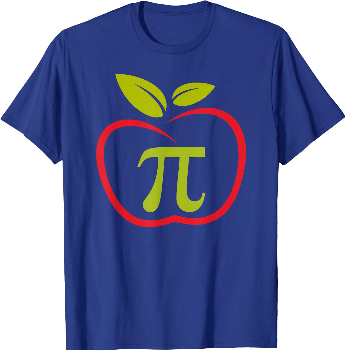 Apple Pi - Apple Pie - Funny Pi day math pun - Mathematics T-Shirt - T-Shirt | Royal