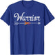 Kidney Cancer Awareness Support Gift Warrior T-Shirt - T-Shirt | Royal