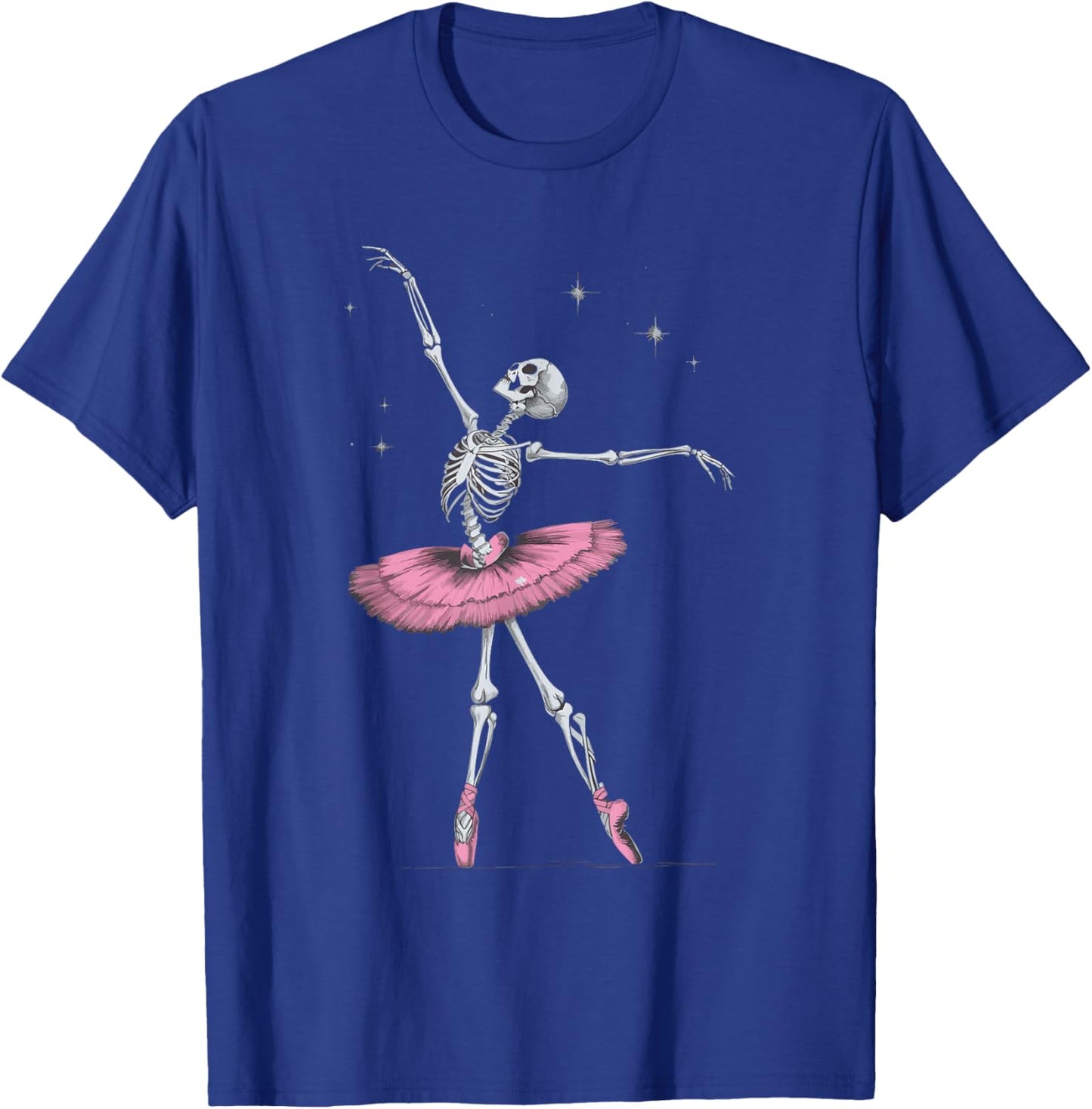 Skeleton Ballet T-Shirt - T-Shirt | Royal