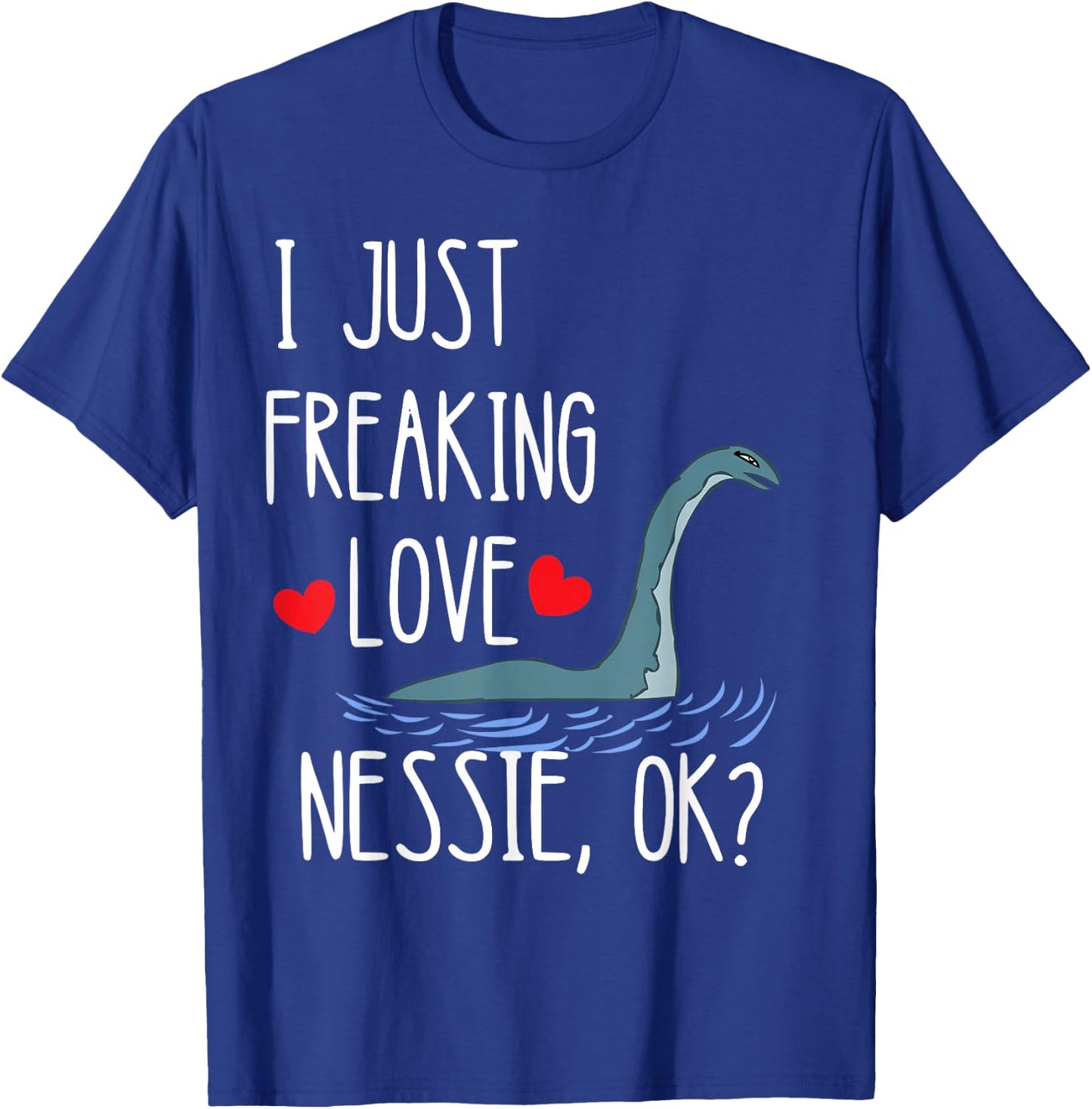 Loch Ness Monster Nessie Scotland Irish Fabulous Creatures T-Shirt - T-Shirt | Royal