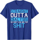 Straight Outta Dialysis So Don't Ask For Shit Patient Gift T-Shirt - T-Shirt | Royal