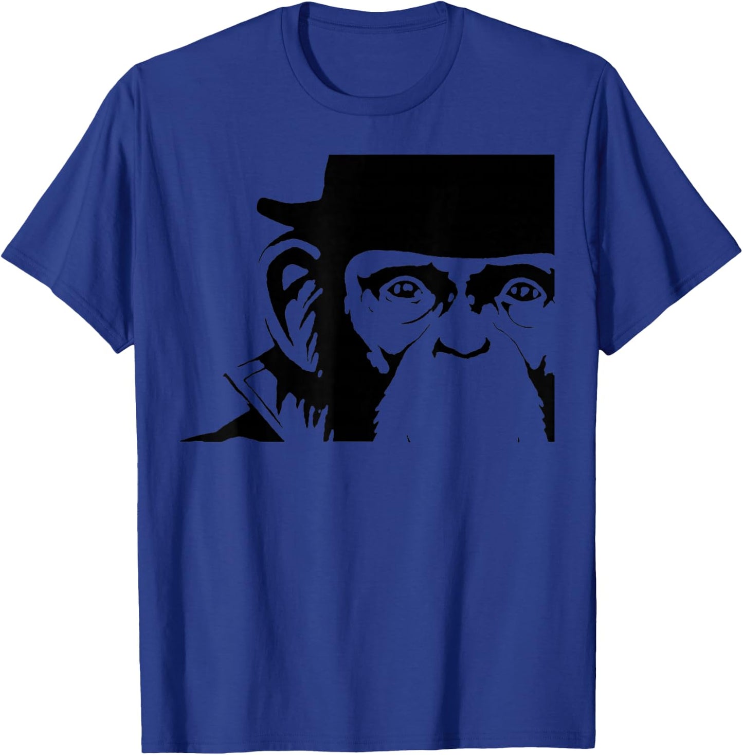 Lancelot Link Chimp Face T-Shirt - T-Shirt | Royal