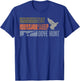 Dove Hunting Flying Bird Wing Shooting Wingshooters Hunter T-Shirt - T-Shirt | Royal