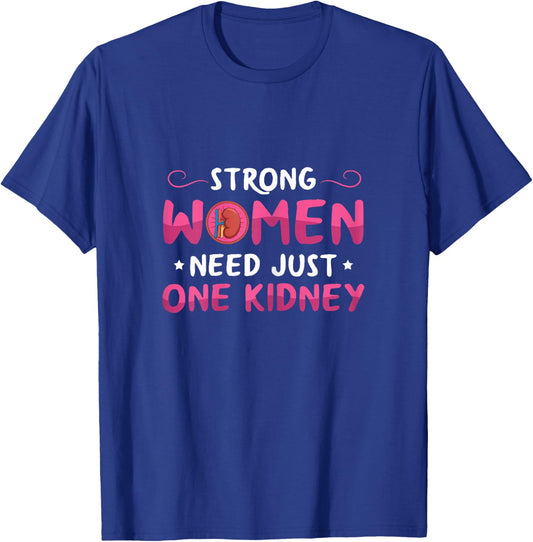 Kidney Surgery Design for your Kidney Donor Wife T-Shirt - T-Shirt | Royal