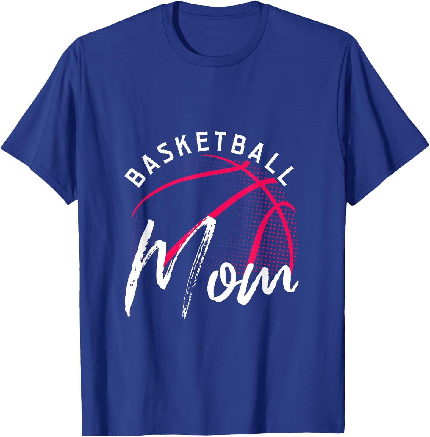 Basketball Mom Mothers Day T-Shirt - T-Shirt | Royal