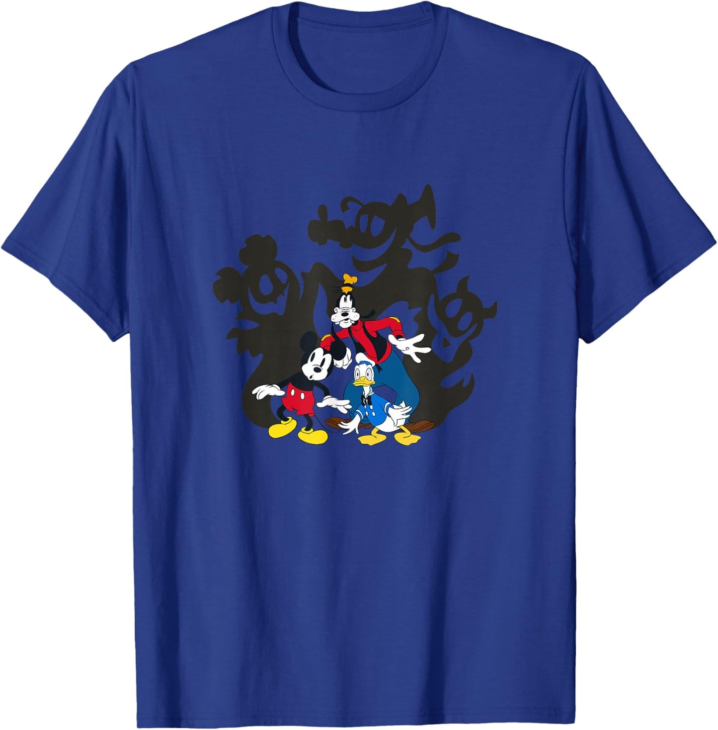 Disney Mickey And Friends Halloween Friends Spooky Shadows T-Shirt - T-Shirt | Royal