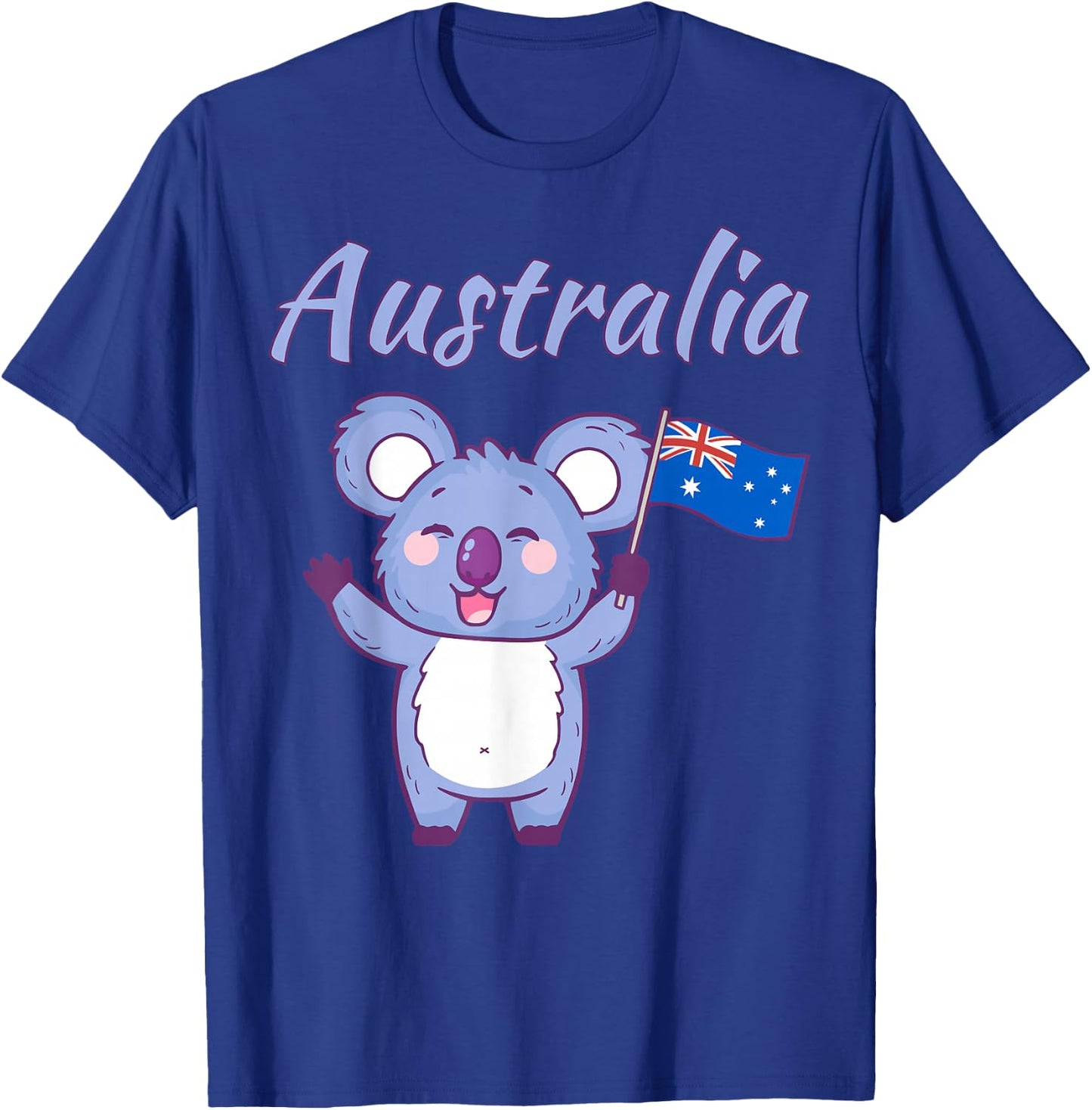 Australia Day Toddler Shirt Funny Koala Australian Flag T-Shirt - T-Shirt | Royal