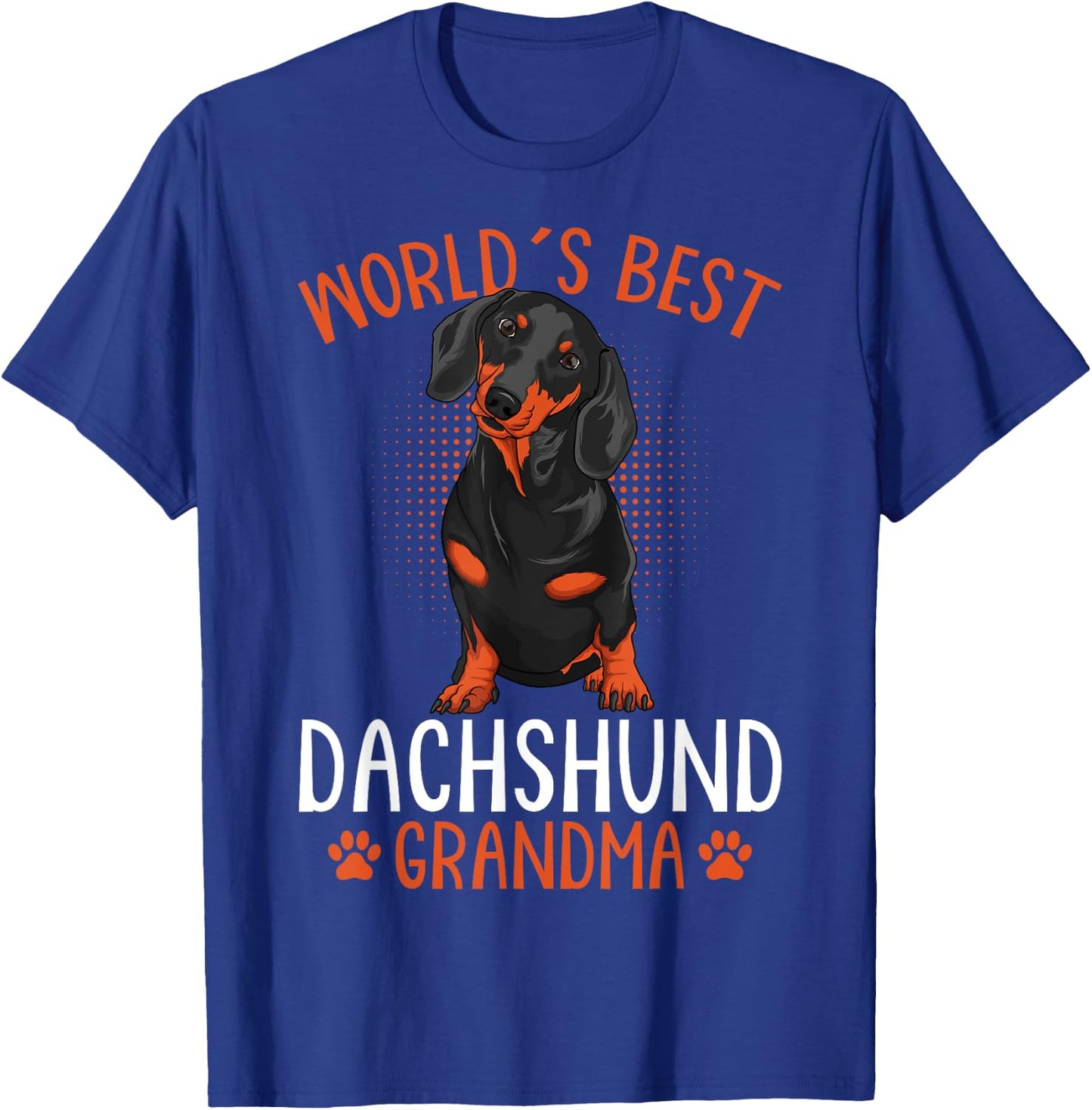 Dachshund Grandma Funny Weenie Dog Lover Weiner Dog Women T-Shirt - T-Shirt | Royal