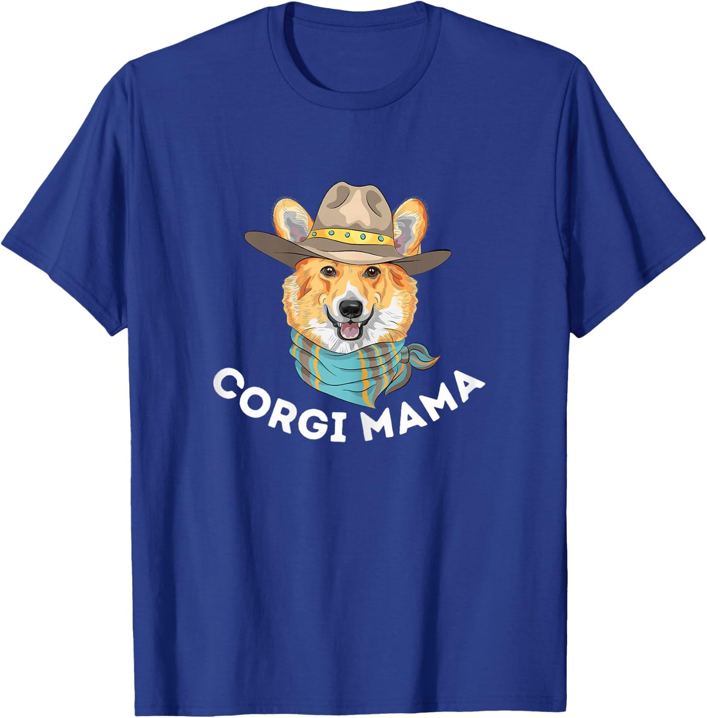 Corgi Mama - Cute Welsh Corgi Owner Dog Lover T-Shirt - T-Shirt | Royal
