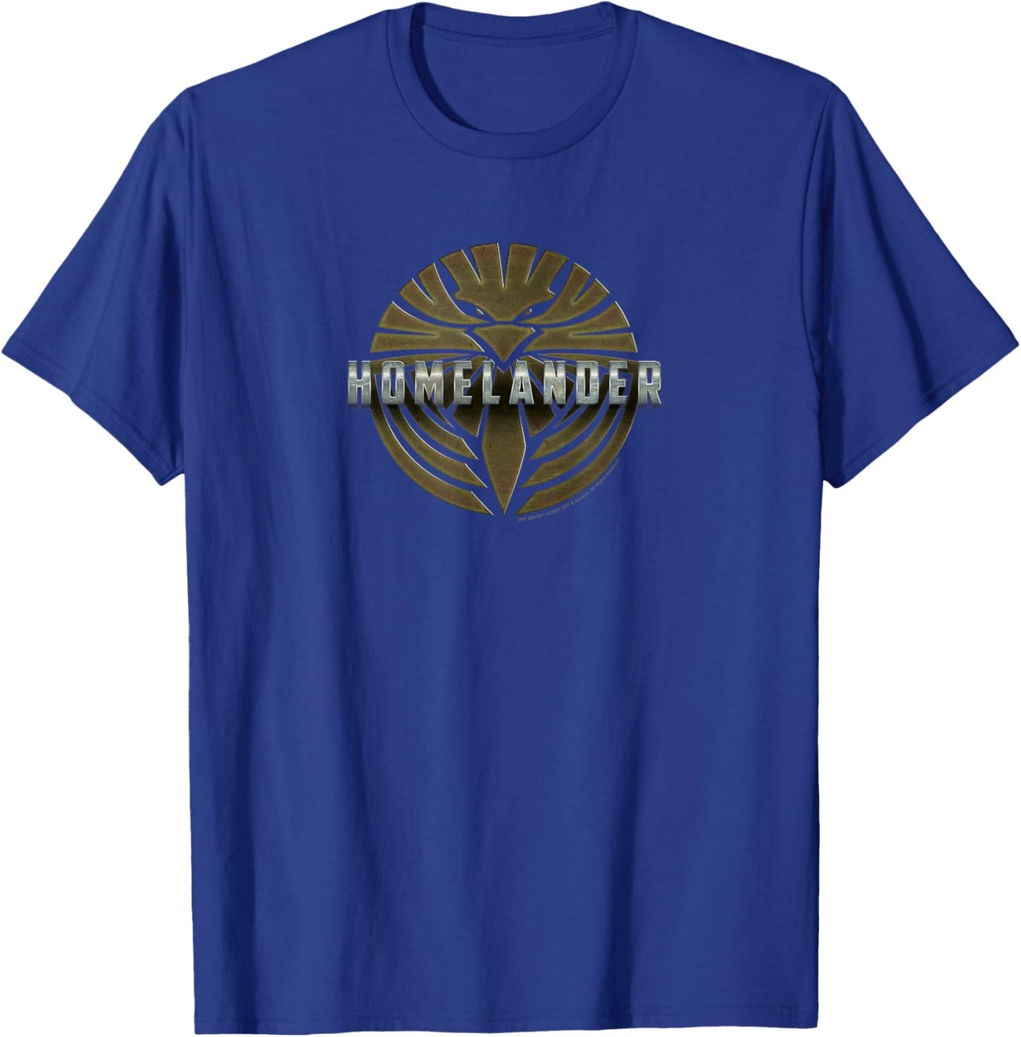 The Boys Homelander Season 4 Superhero Eagle Face Symbol T-Shirt - T-Shirt | Royal